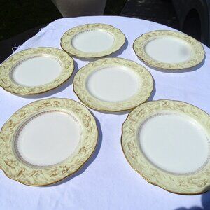 Wedgwood Fish Design Plates Set of 6